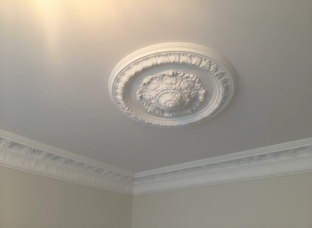 Bathroom ceiling finishing in Ascot by Ascot Decorators