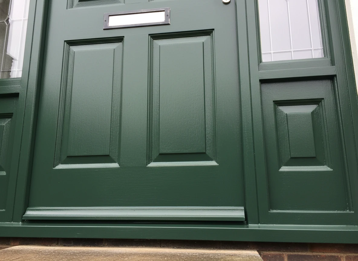 Front door cost detail in Ascot by Ascot Decorators