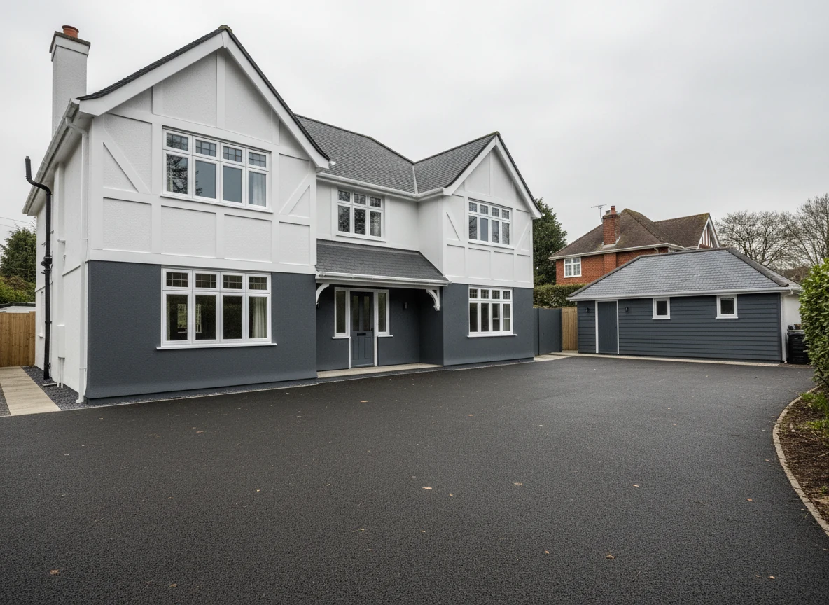Exterior painting in Ascot by Ascot Decorators