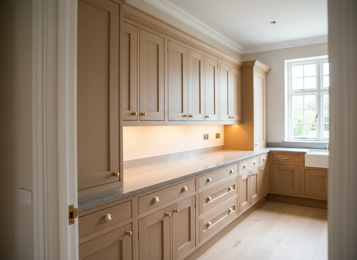 Kitchen cabinet painting in Ascot by Ascot Decorators