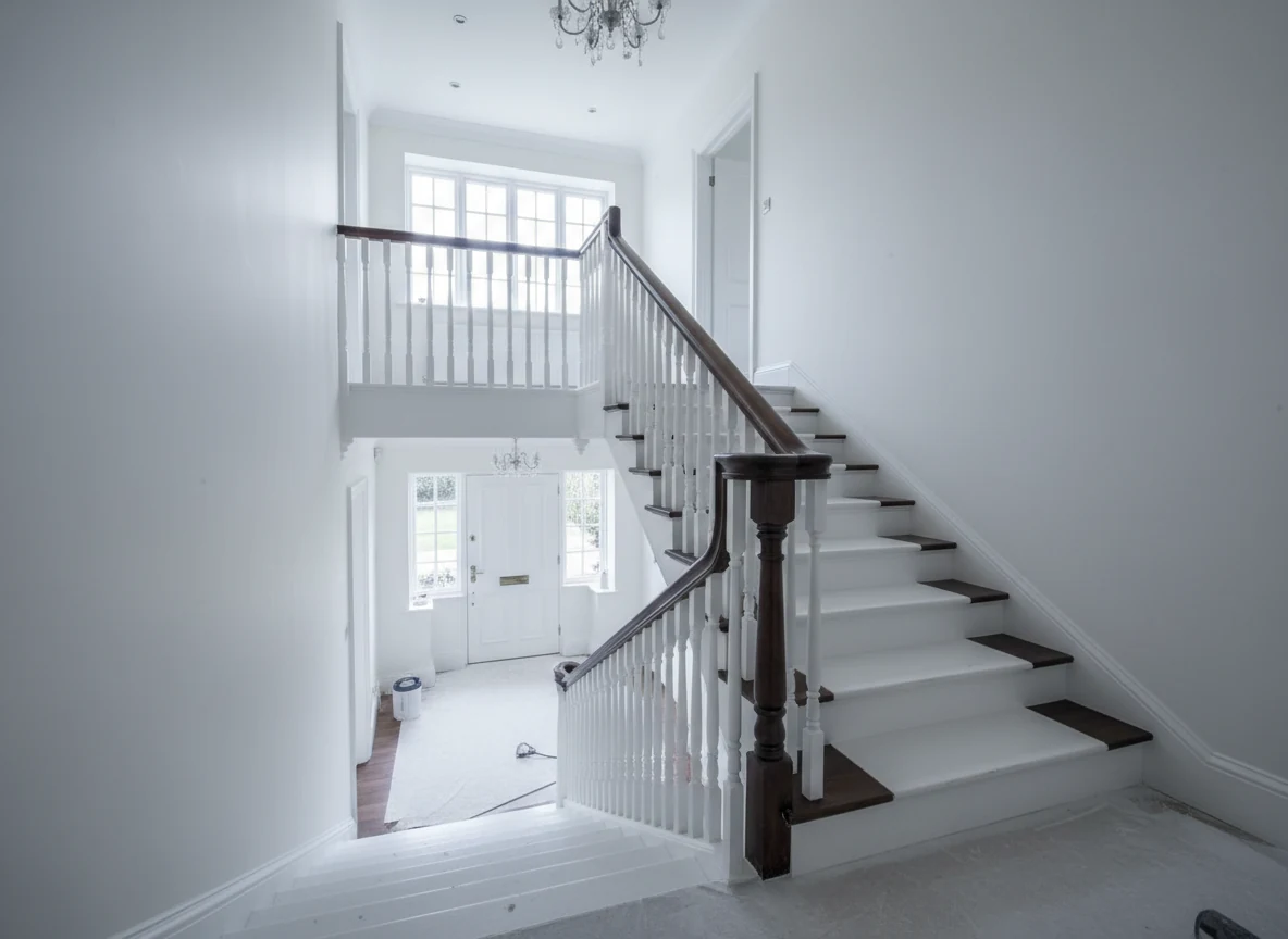 Staircase renovation cost detail in Ascot by Ascot Decorators