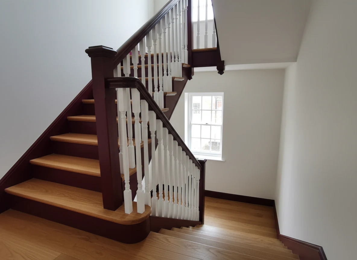 Staircase renovation in Ascot by Ascot Decorators