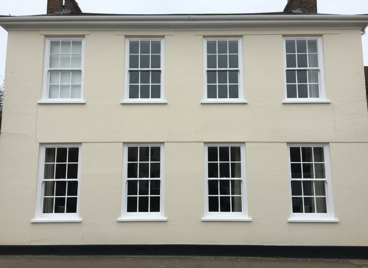 Sash window restoration in Ascot by Ascot Decorators